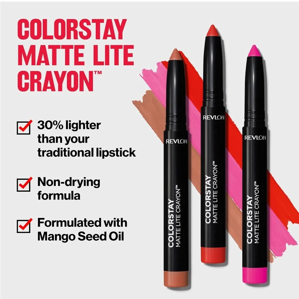 Revlon NEW ColorStay Matte Lite Crayon - 006 Lift Off
